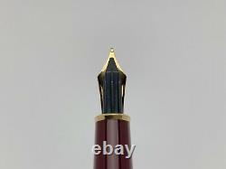 Vintage Montblanc Meisterstuck No. 144 Fountain Pen in Bordeaux Color 002
