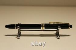 Vintage Nice Germany Fountain Pen Montblanc Meisterstuck 144 With 18k Gold Nib