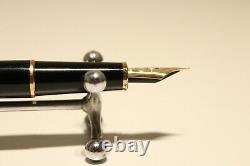 Vintage Nice W. Germany Fountain Pen Montblanc Meisterstuck With 14k Gold Nib