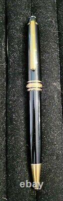 Vintage W Germany Montblanc Meisterstuck Ballpoint Pen Black with Gold Trim
